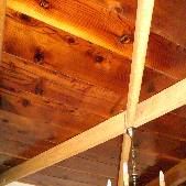 Acc�der � la galerie photo de nos plafonds en bois
