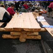 Acc�der � la galerie photo de notre table en m�l�ze